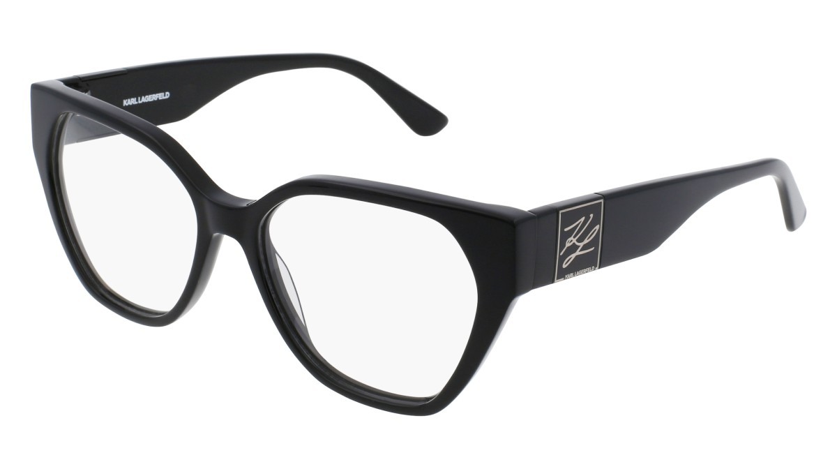 Eyeglasses Karl Lagerfeld KL6053 N (001) color black shape rectangle 