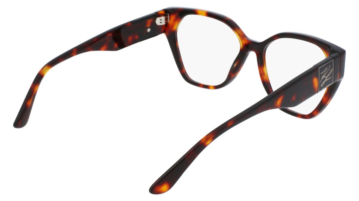 Occhiali da vista Karl Lagerfeld KL6053 N (131) colore red havana forma rettangolare 
