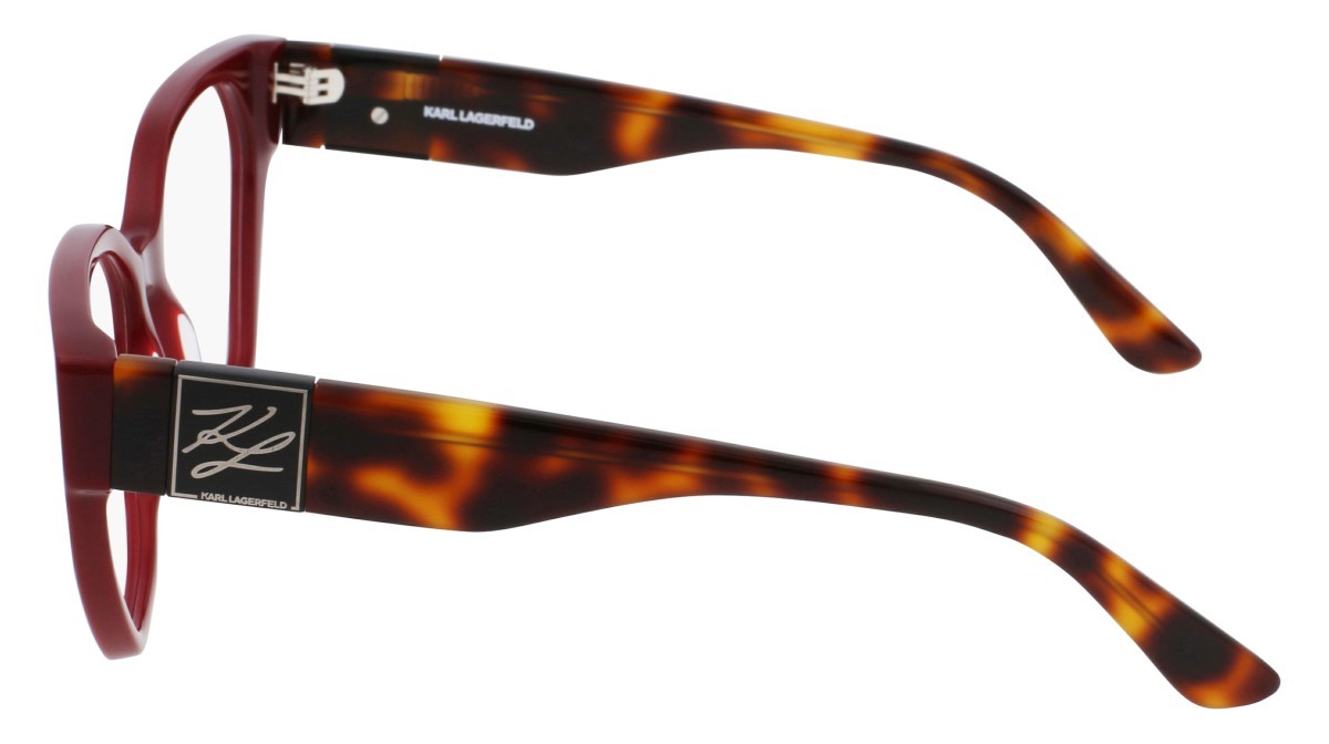 Occhiali da vista Karl Lagerfeld KL6053 N (604) colore burgundy forma rettangolare 