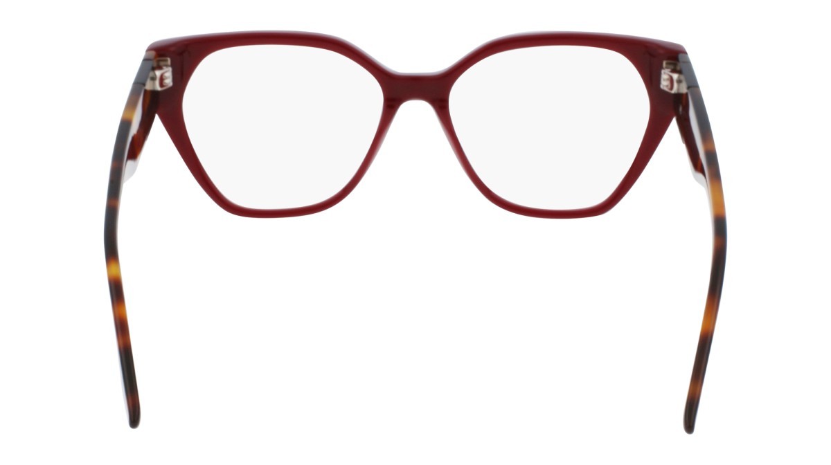 Occhiali da vista Karl Lagerfeld KL6053 N (604) colore burgundy forma rettangolare 