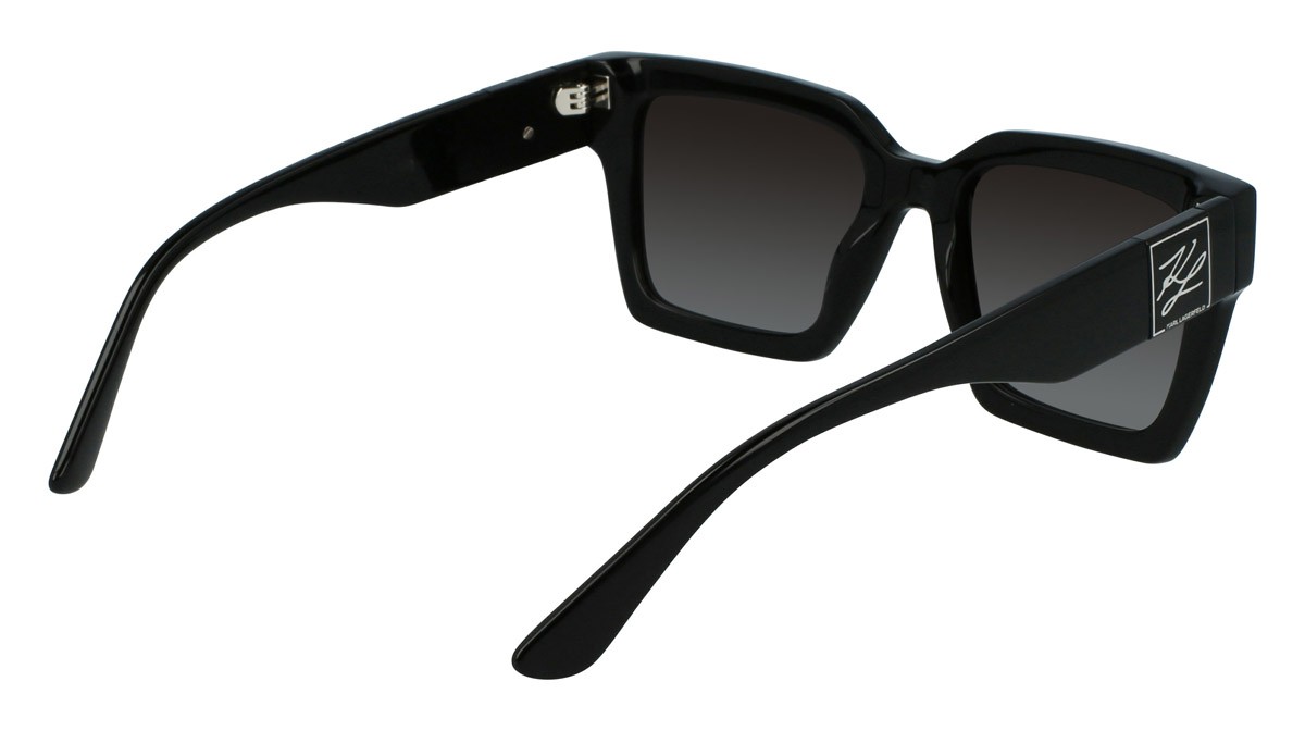Occhiali da sole Karl Lagerfeld KL6057S (001) colore black forma rettangolare 