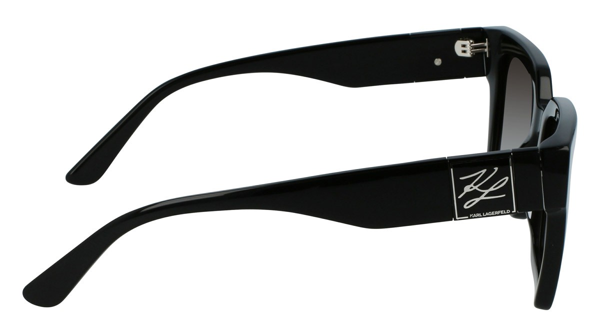 Occhiali da sole Karl Lagerfeld KL6057S (001) colore black forma rettangolare 