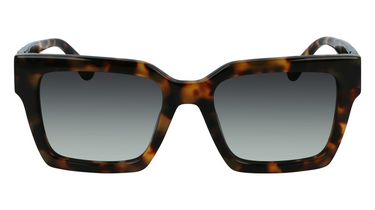 Occhiali da sole Karl Lagerfeld KL6057S (215) colore tortoise forma rettangolare 