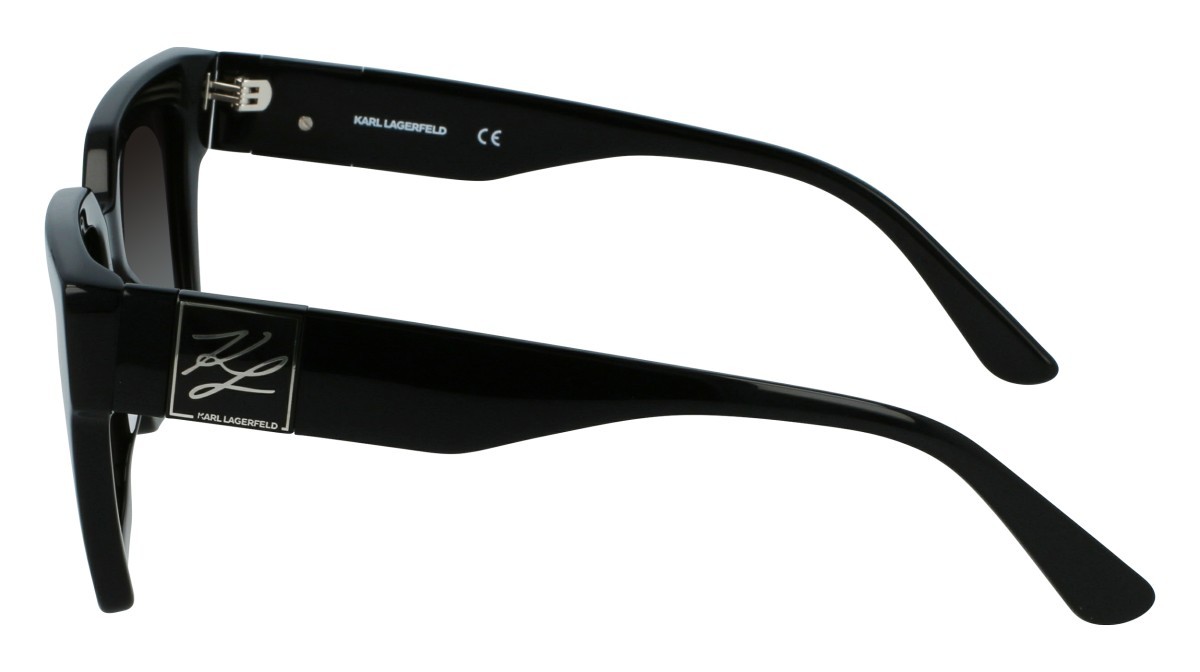 Occhiali da sole Karl Lagerfeld KL6057S N (001) colore black forma rettangolare 