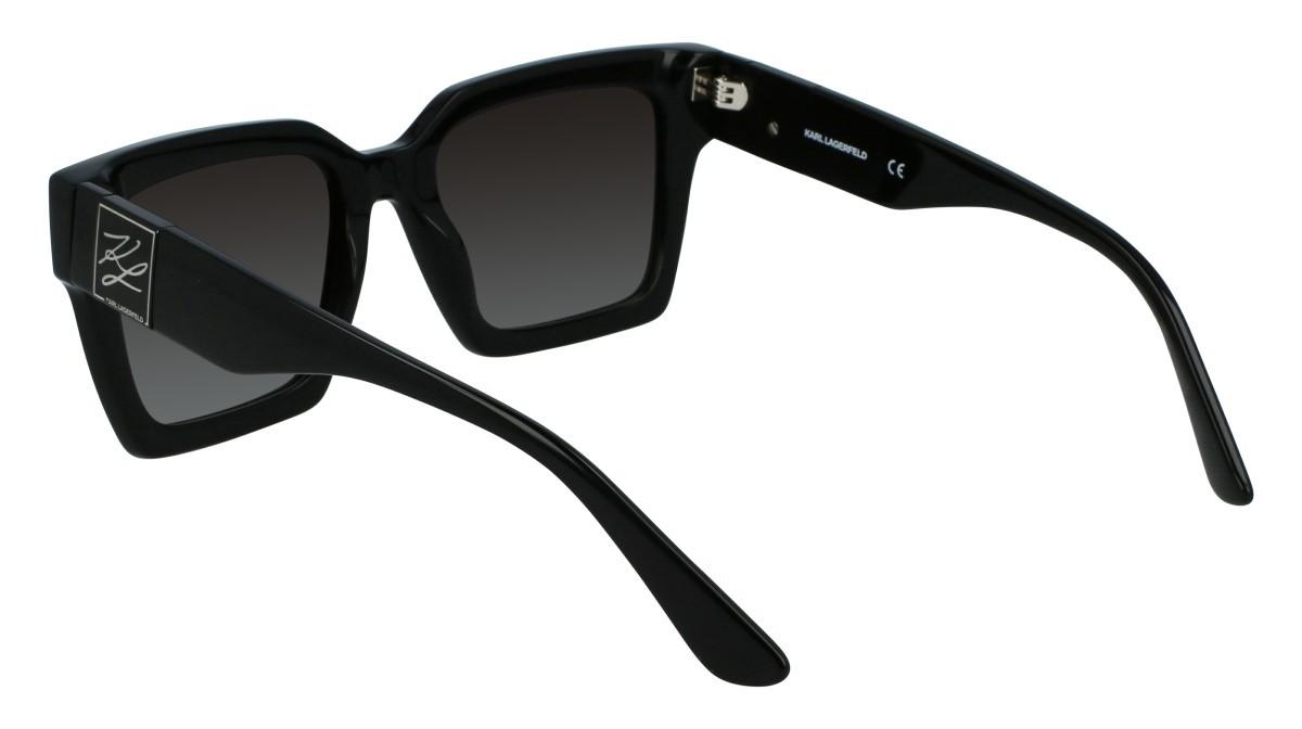 Occhiali da sole Karl Lagerfeld KL6057S N (001) colore black forma rettangolare 