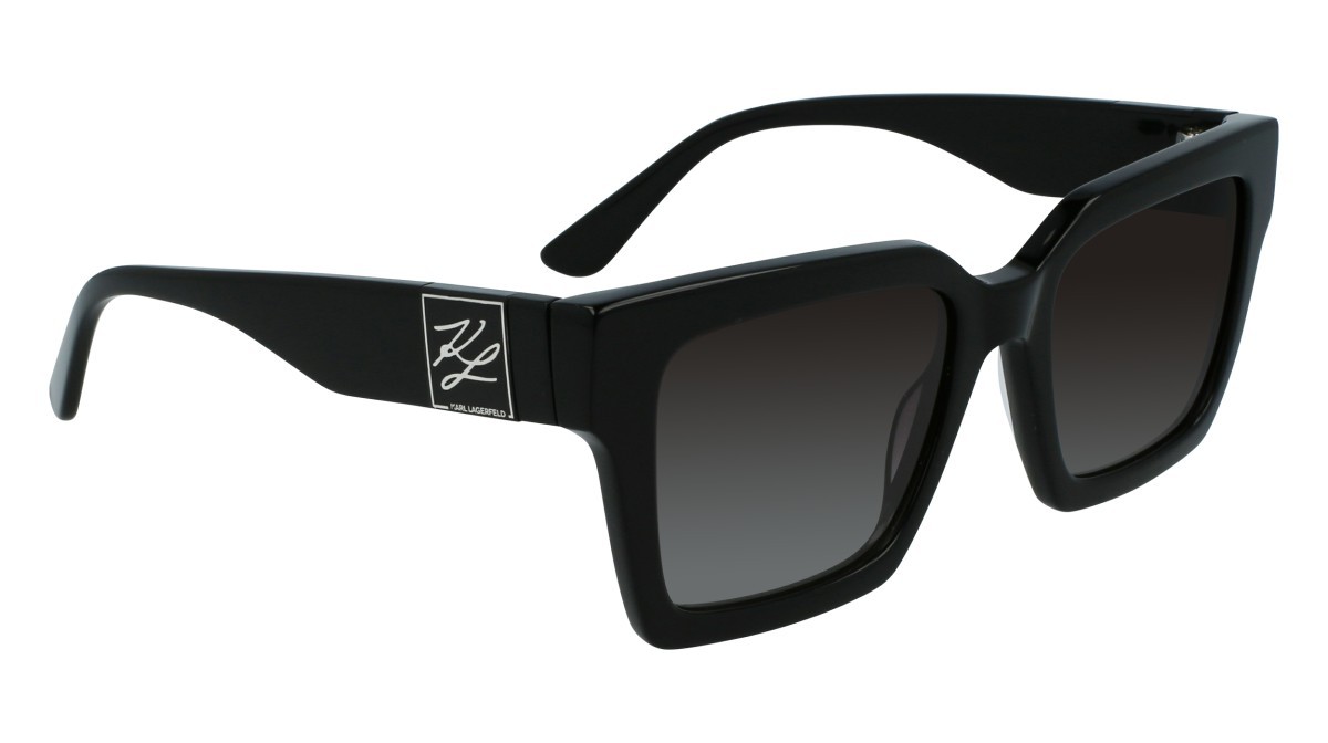 Occhiali da sole Karl Lagerfeld KL6057S N (001) colore black forma rettangolare 