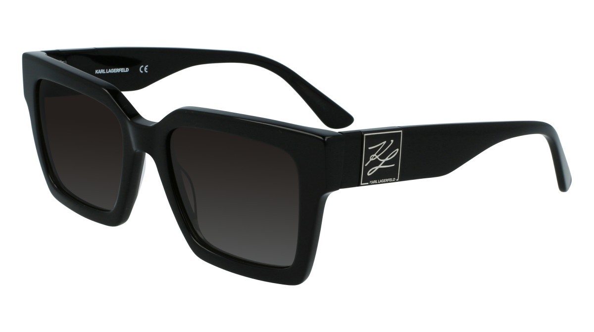 Occhiali da sole Karl Lagerfeld KL6057S N (001) colore black forma rettangolare 
