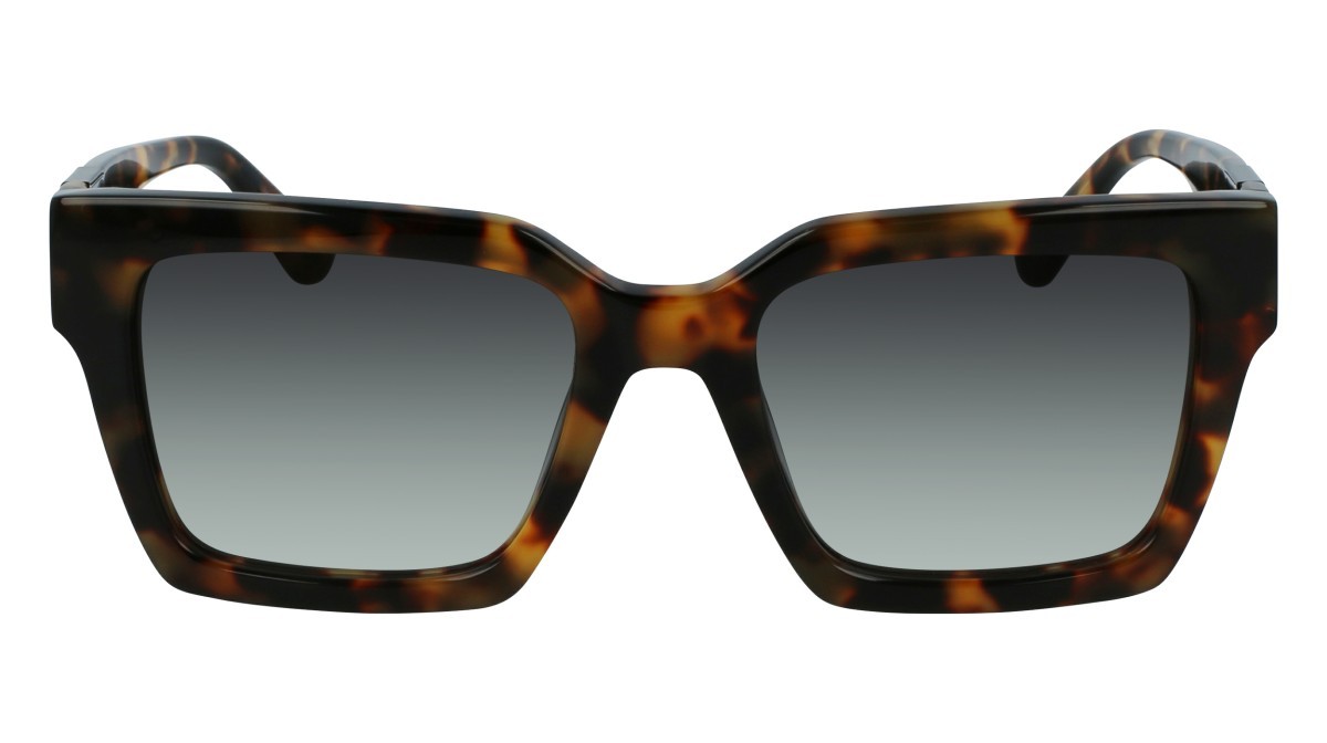 Sunglasses Karl Lagerfeld KL6057S N (215) color tortoise shape rectangle 