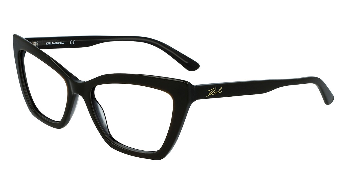 Brillen Karl Lagerfeld KL6063 (093) farbe black trilayer form cat-eye 