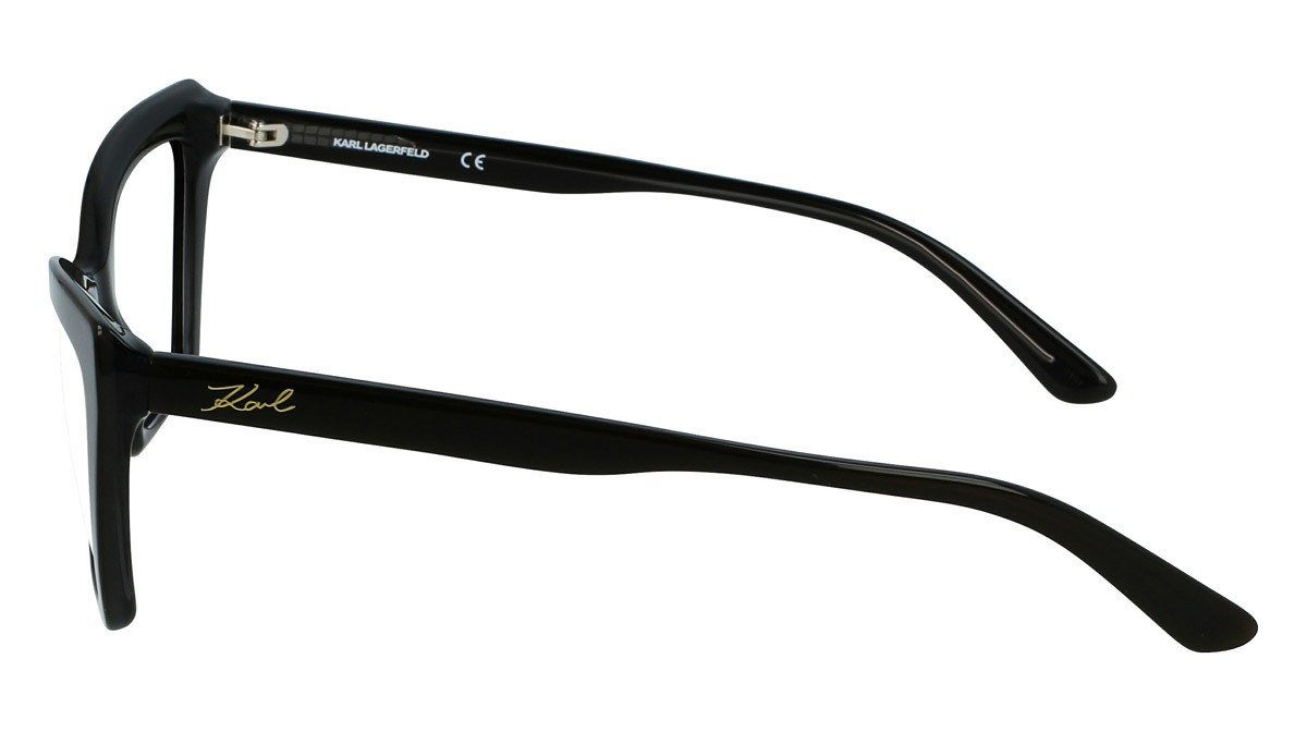 Brillen Karl Lagerfeld KL6063 (093) farbe black trilayer form cat-eye 