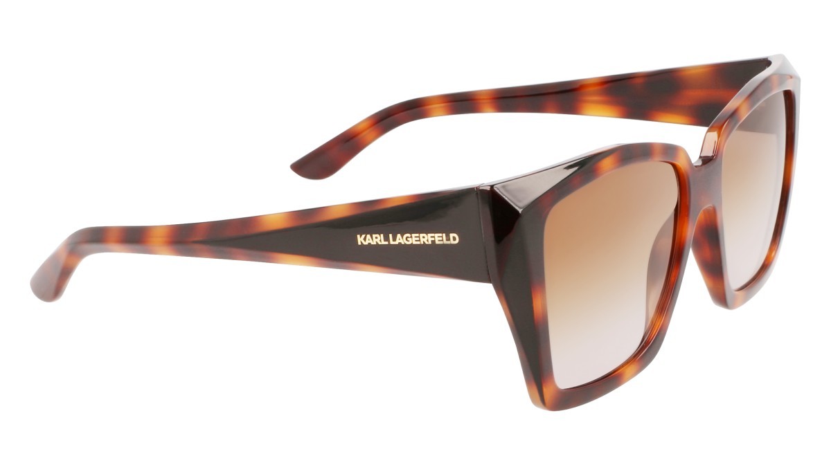 Occhiali da sole Karl Lagerfeld KL6072S N (240) colore tortoise forma quadrato 