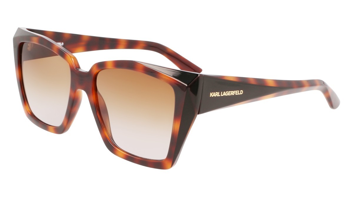 Occhiali da sole Karl Lagerfeld KL6072S N (240) colore tortoise forma quadrato 