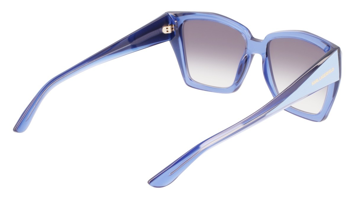 Sonnenbrillen Karl Lagerfeld KL6072S N (450) farbe azure form quadratisch 