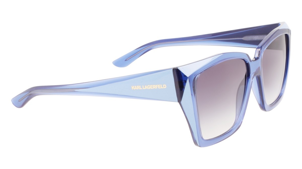 Sonnenbrillen Karl Lagerfeld KL6072S N (450) farbe azure form quadratisch 
