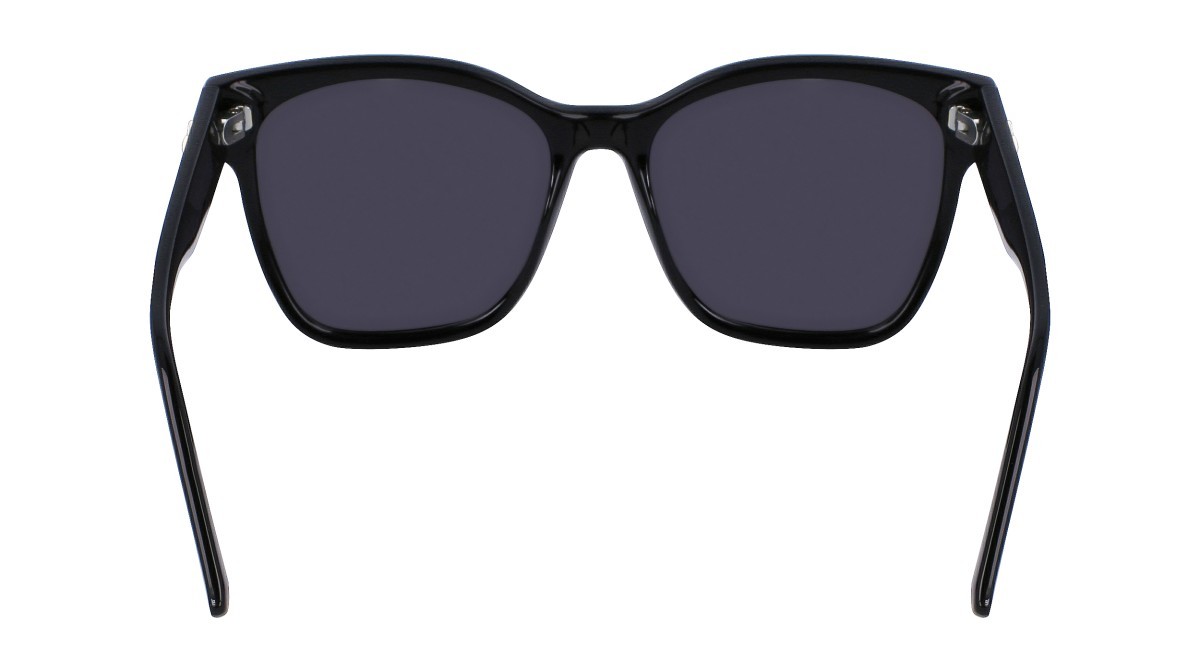 Sonnenbrillen Karl Lagerfeld KL6087S (001) farbe black form rechteckig gläser solid smoke