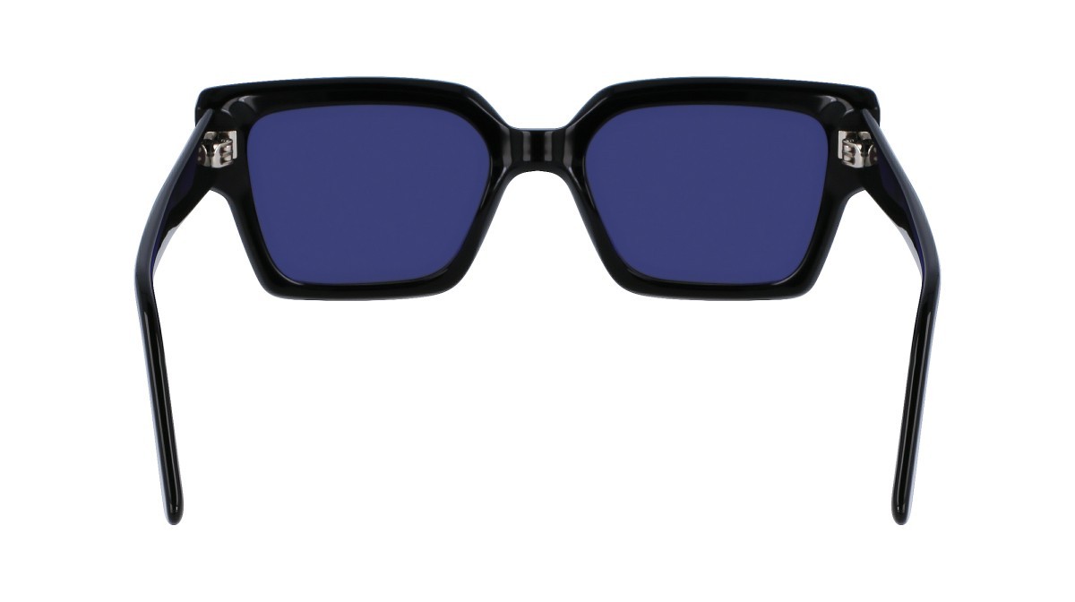 Occhiali da sole Karl Lagerfeld KL6089S (001) colore black forma rettangolare lenti solid smoke