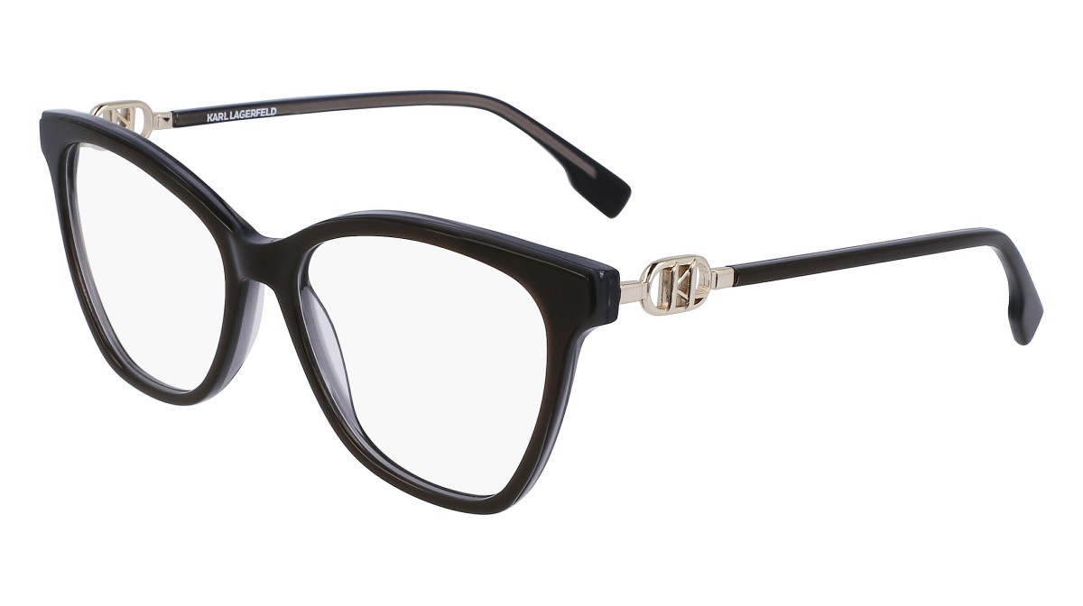 Brillen Karl Lagerfeld KL6092 (208) farbe brown/grey form cat-eye 