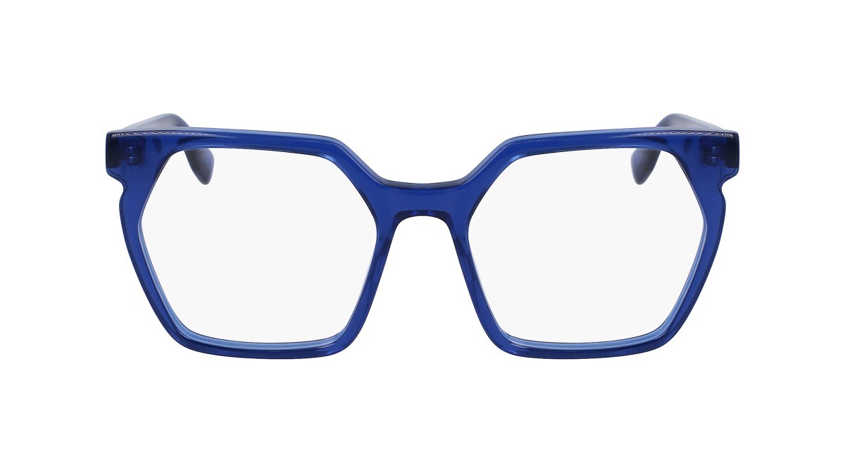 Occhiali da vista Karl Lagerfeld KL6093 (400) colore blue forma quadrato 