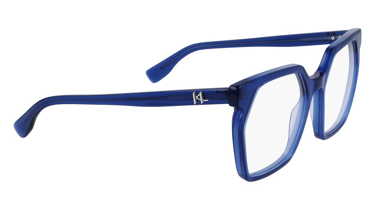 Occhiali da vista Karl Lagerfeld KL6093 (400) colore blue forma quadrato 