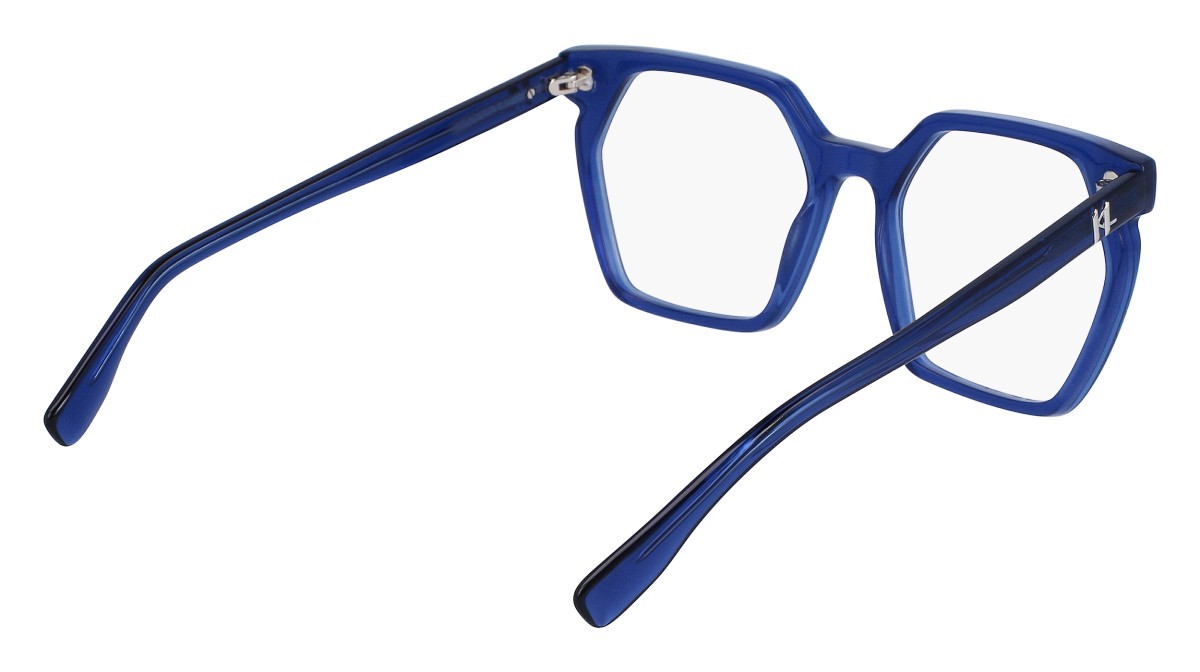 Occhiali da vista Karl Lagerfeld KL6093 (400) colore blue forma quadrato 