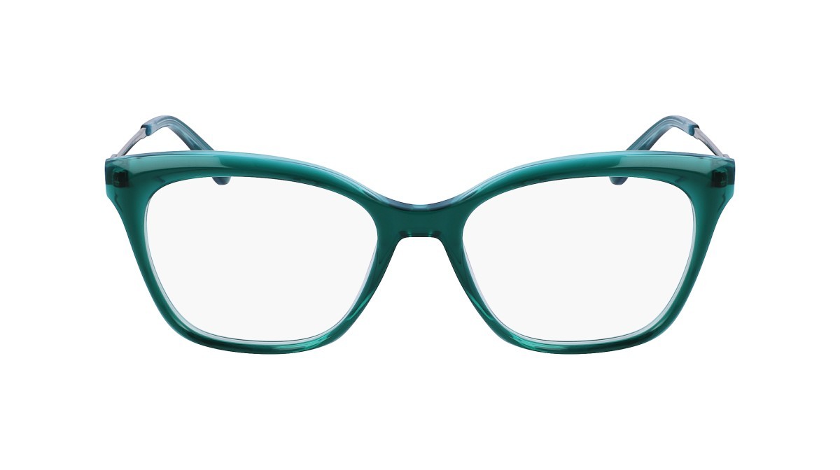 Brillen Karl Lagerfeld KL6108 (314) farbe green/light green form rechteckig gläser demo