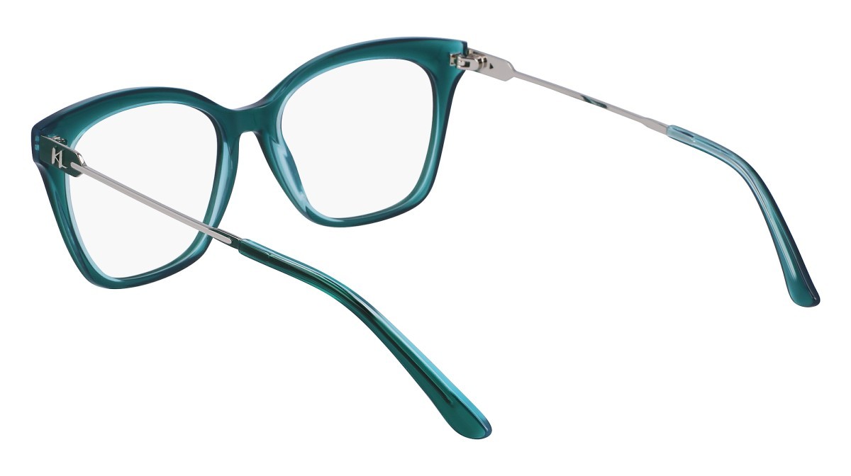 Brillen Karl Lagerfeld KL6108 (314) farbe green/light green form rechteckig gläser demo