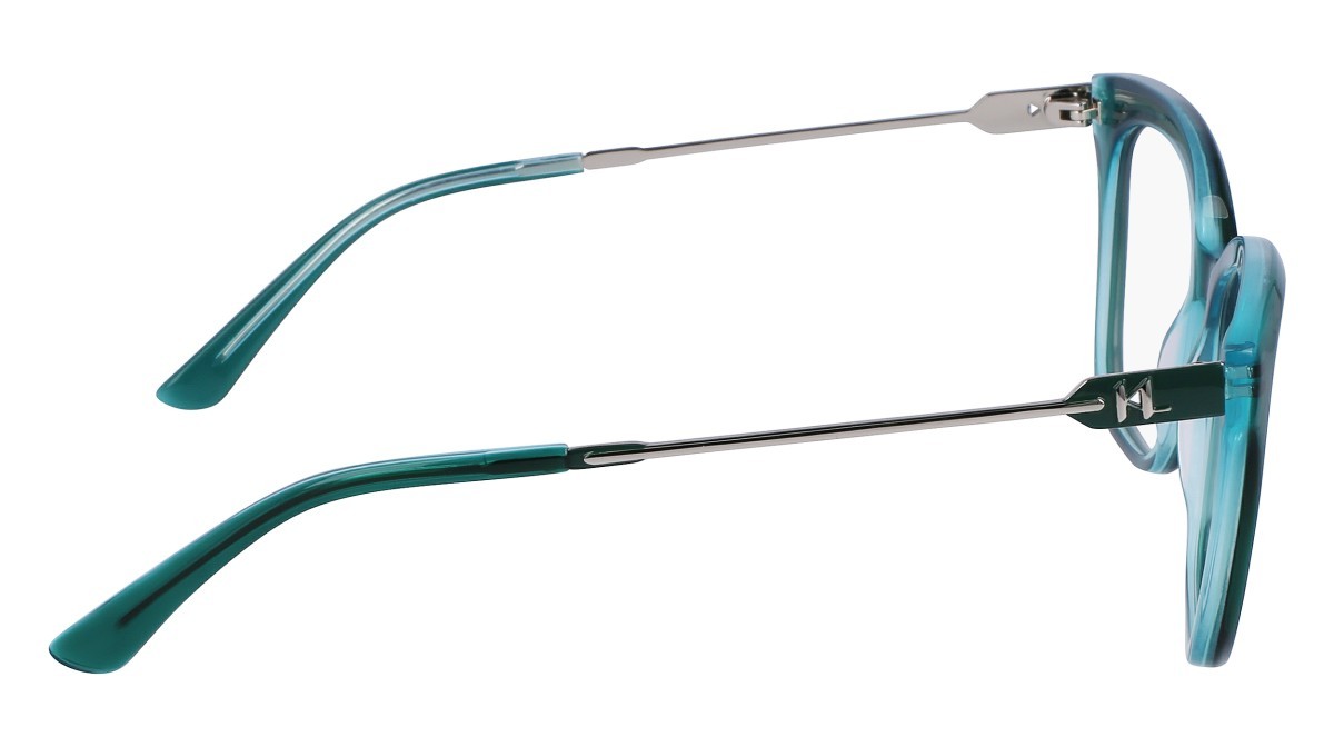 Brillen Karl Lagerfeld KL6108 (314) farbe green/light green form rechteckig gläser demo
