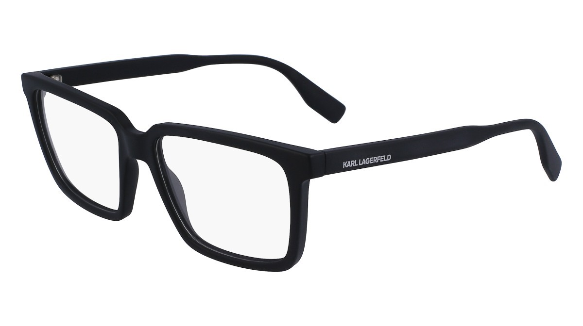 Brillen Karl Lagerfeld KL6113 (002) farbe matte black form rechteckig gläser demo