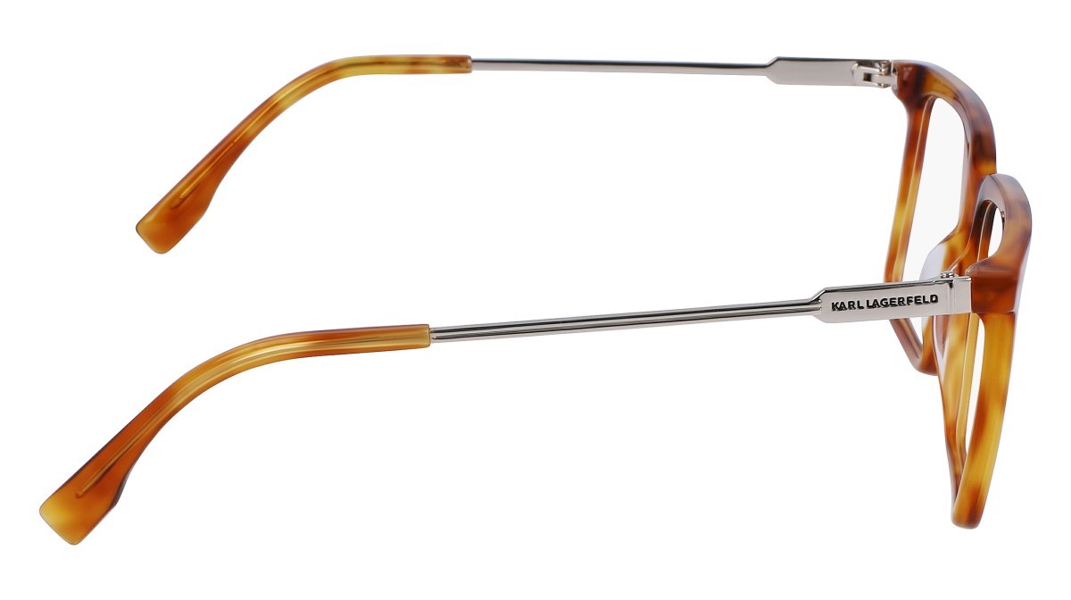 Brillen Karl Lagerfeld KL6114 (240) farbe tortoise form rechteckig gläser demo