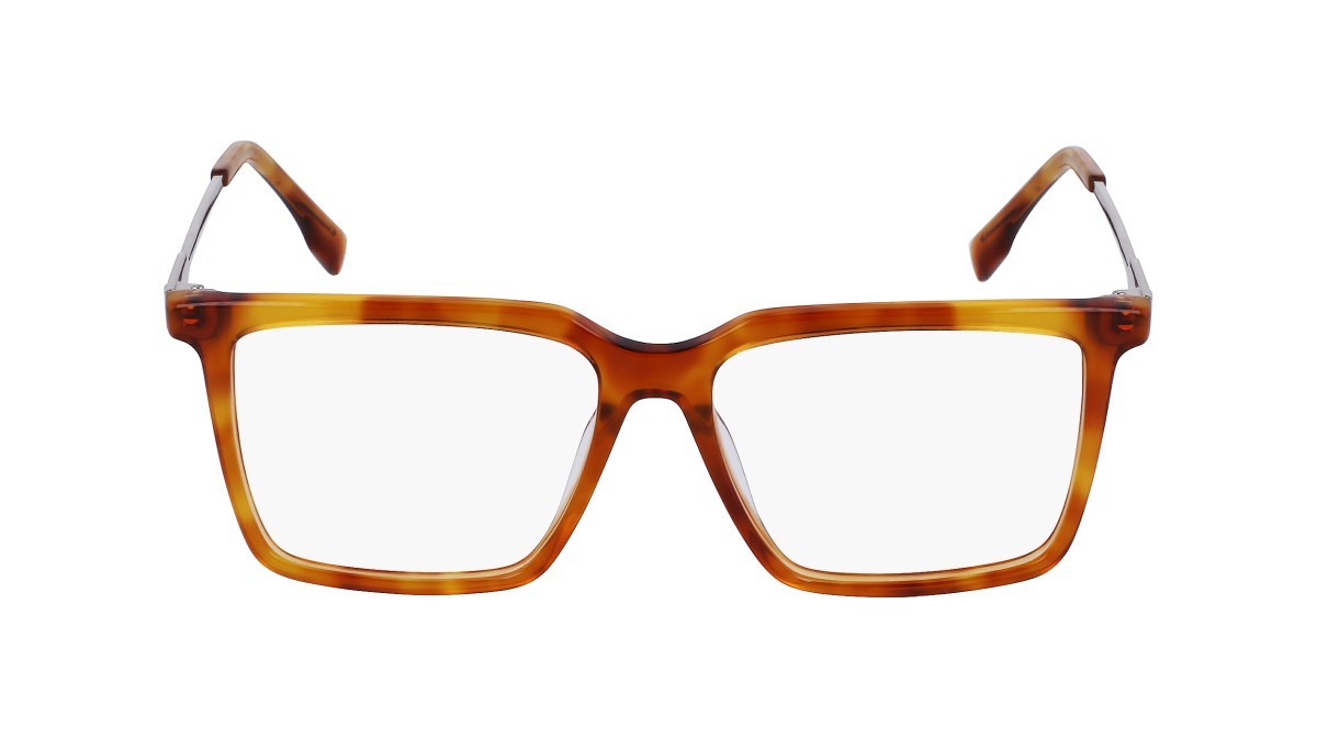 Brillen Karl Lagerfeld KL6114 (240) farbe tortoise form rechteckig gläser demo