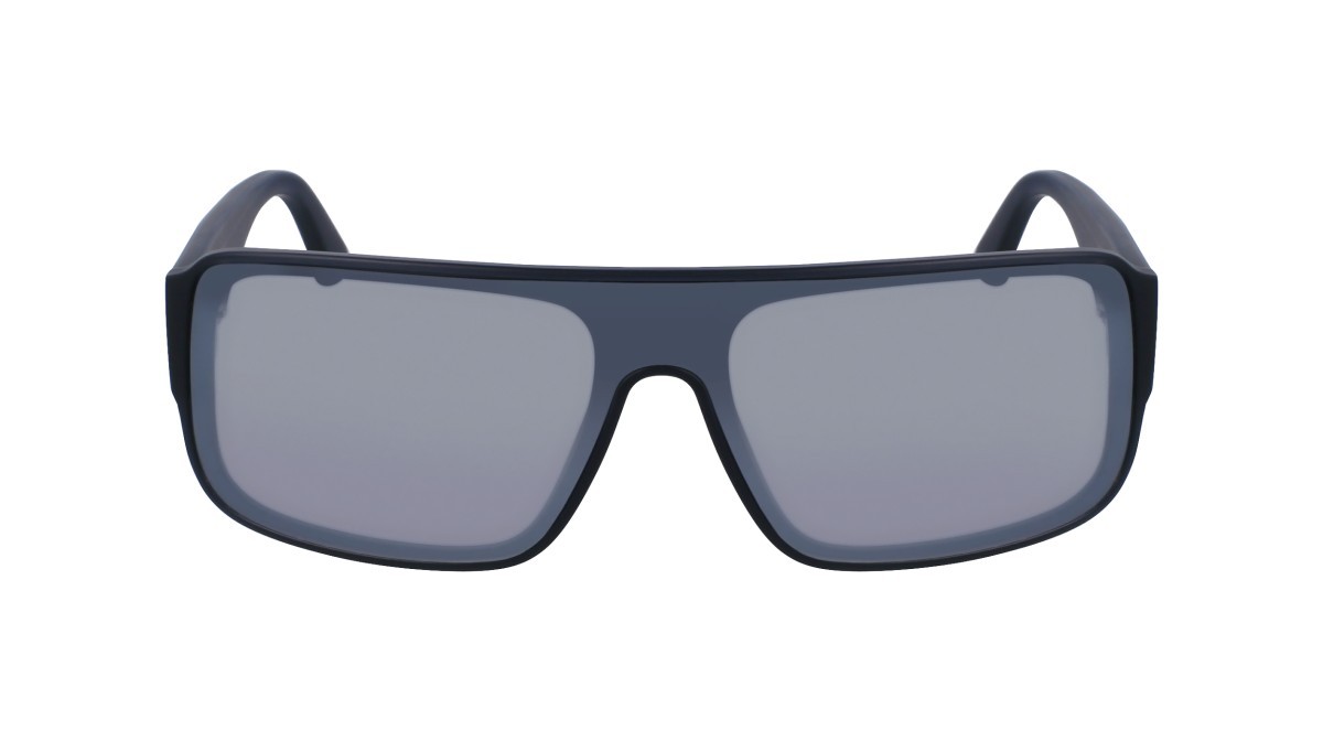 Sonnenbrillen Karl Lagerfeld KL6129S (020) farbe matte grey form maske gläser solid grey mirror
