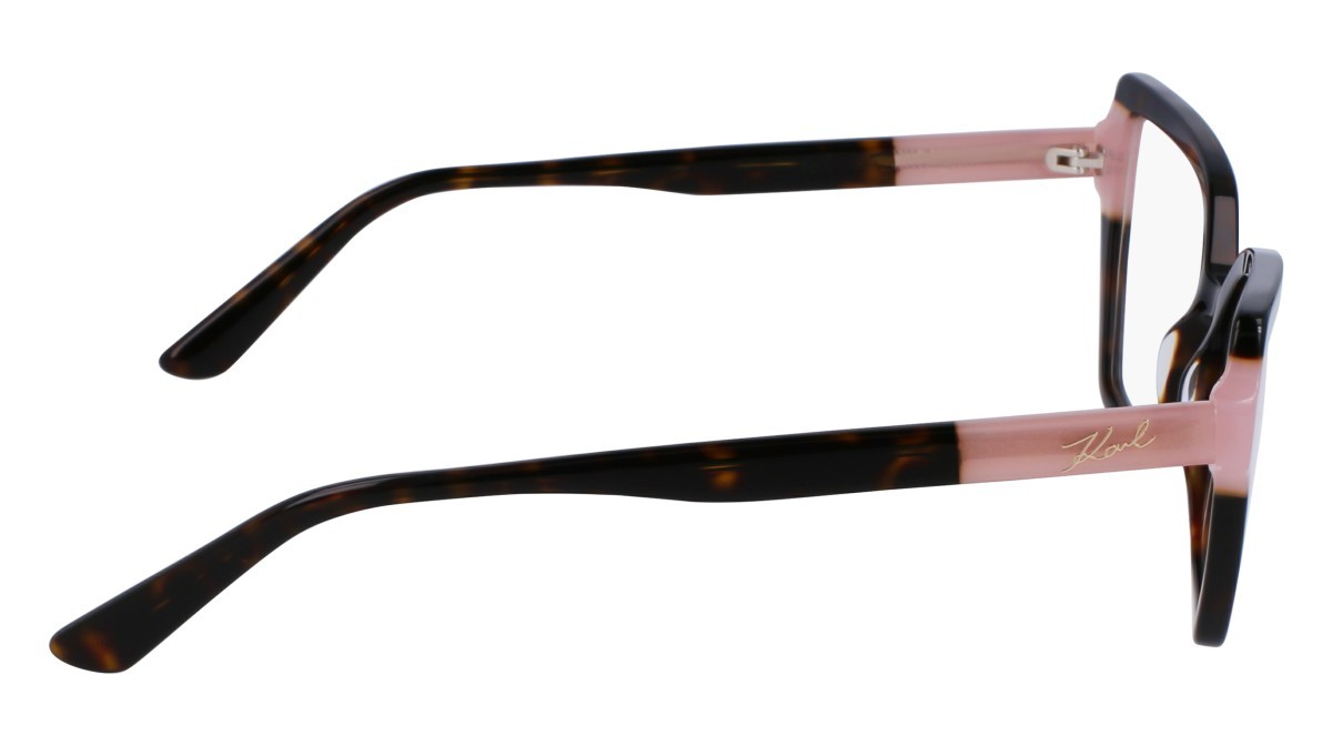 Brillen Karl Lagerfeld KL6131 (243) farbe dark tortoise/rose form rechteckig 