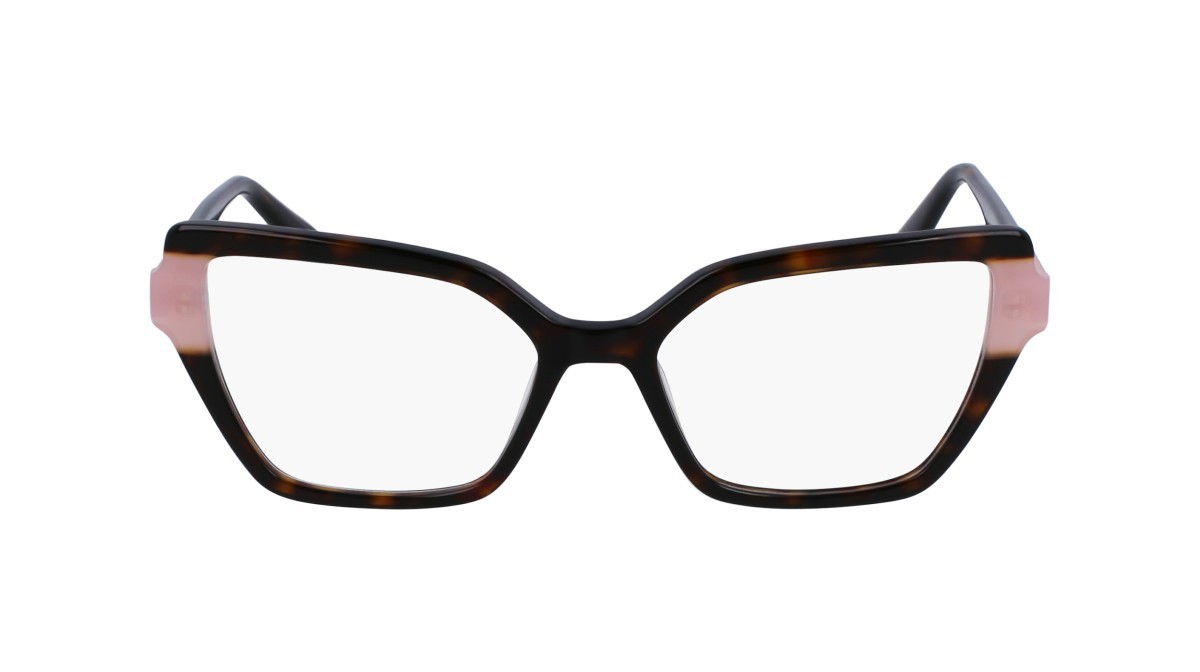 Brillen Karl Lagerfeld KL6131 (243) farbe dark tortoise/rose form rechteckig 