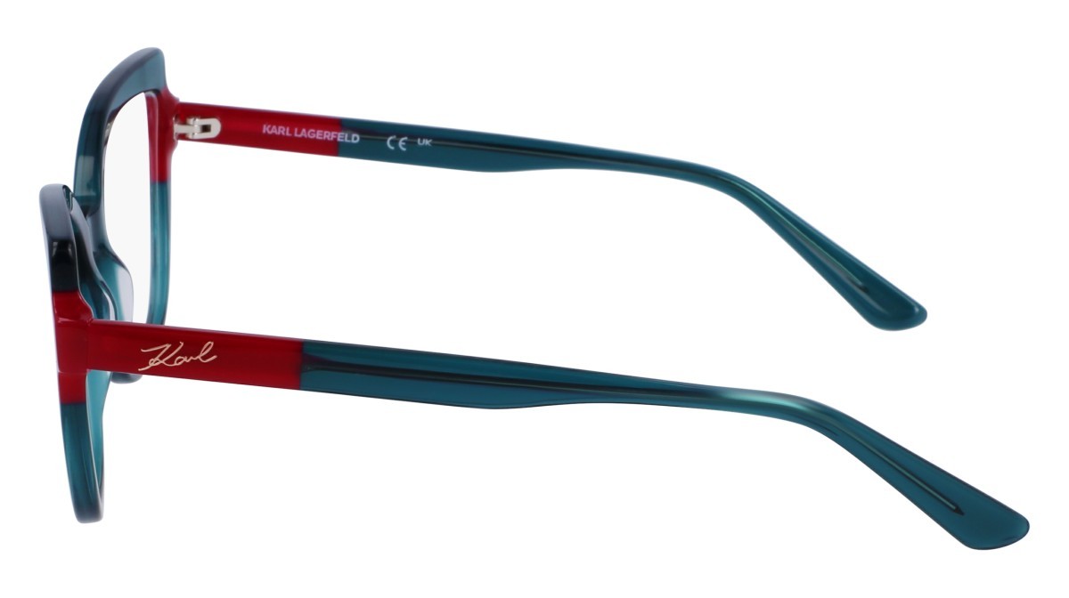 Brillen Karl Lagerfeld KL6132 (317) farbe green/cherry form cat-eye 