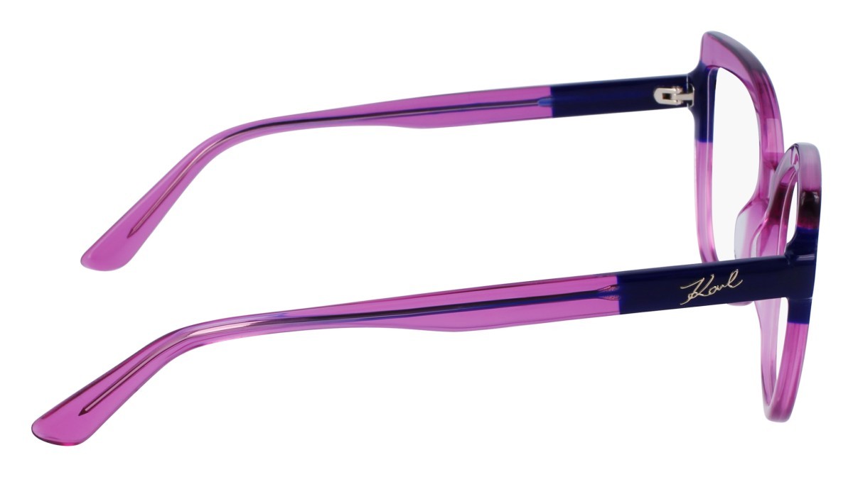 Brillen Karl Lagerfeld KL6132 (613) farbe cherry/green form cat-eye 