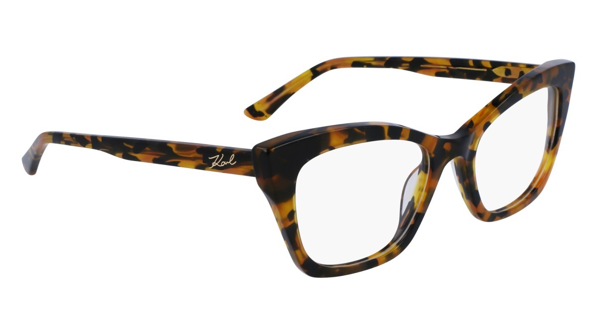 Brillen Karl Lagerfeld KL6134 (234) farbe striped tobacco form cat-eye 