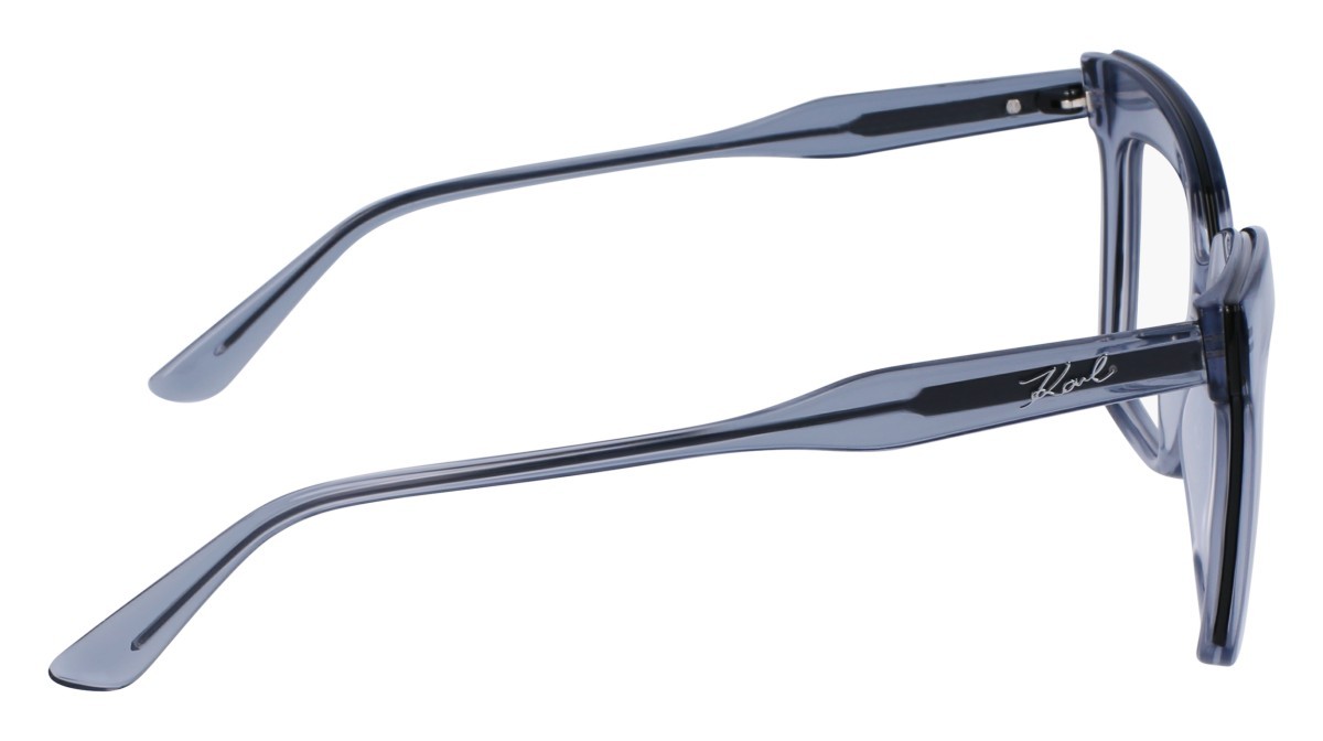 Brillen Karl Lagerfeld KL6136 (020) farbe grey form rechteckig 