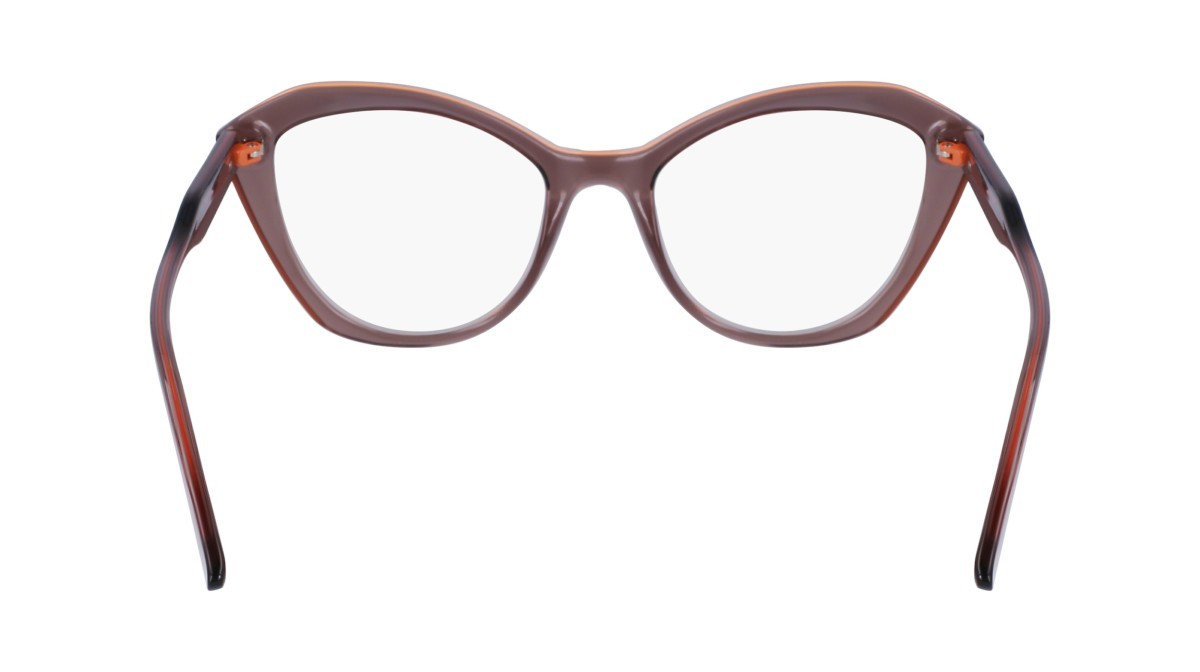 Brillen Karl Lagerfeld KL6137 (200) farbe brown form cat-eye 