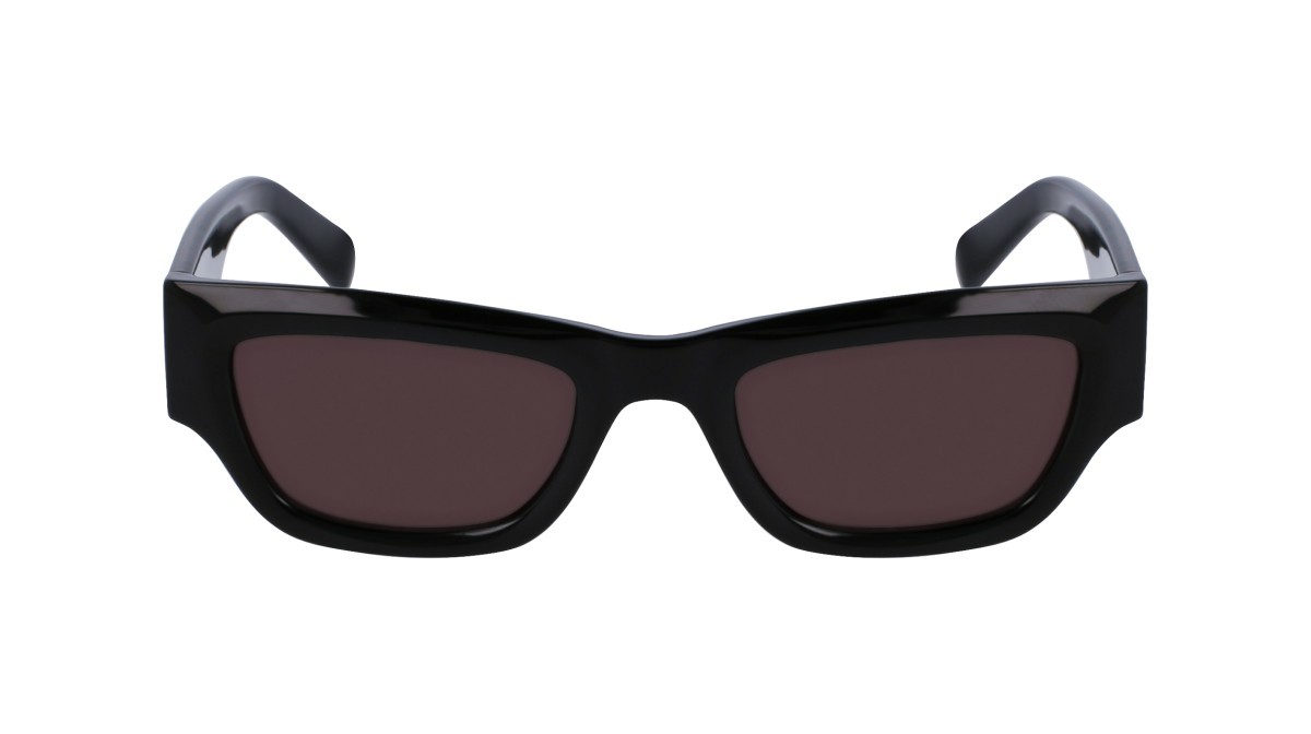 Sonnenbrillen Karl Lagerfeld KL6141S (001) farbe black form rechteckig gläser solid smoke