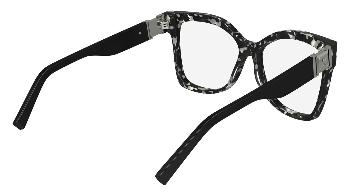 Occhiali da vista Karl Lagerfeld KL6149 (016) colore marble black forma rettangolare 