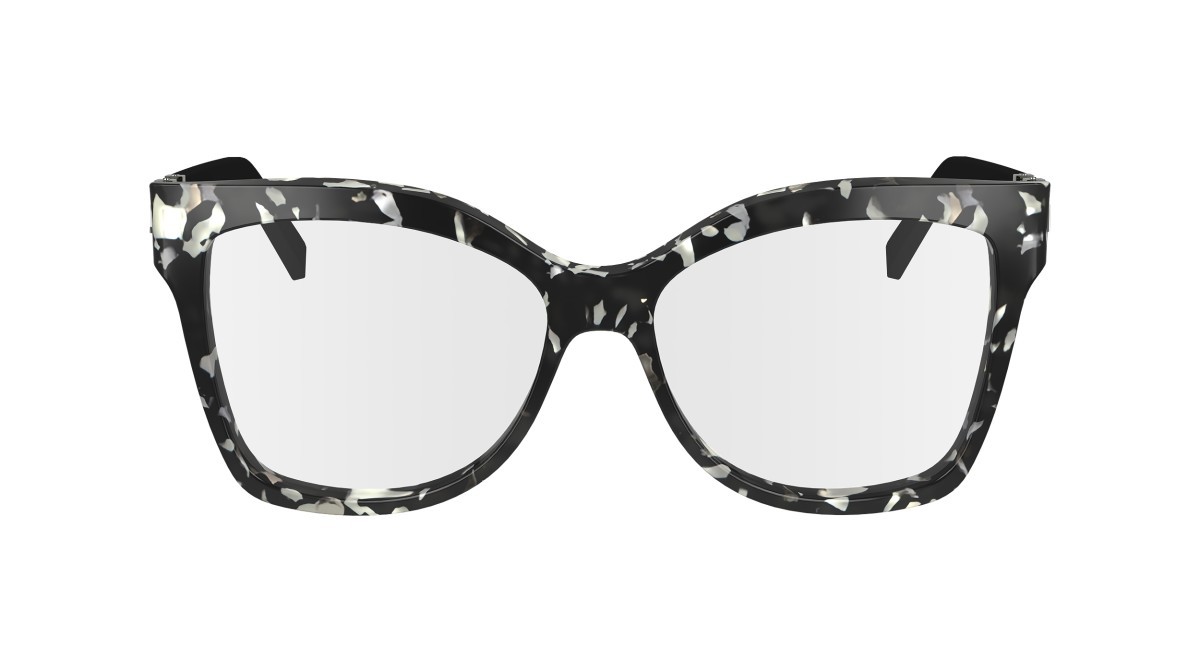 Occhiali da vista Karl Lagerfeld KL6149 (016) colore marble black forma rettangolare 
