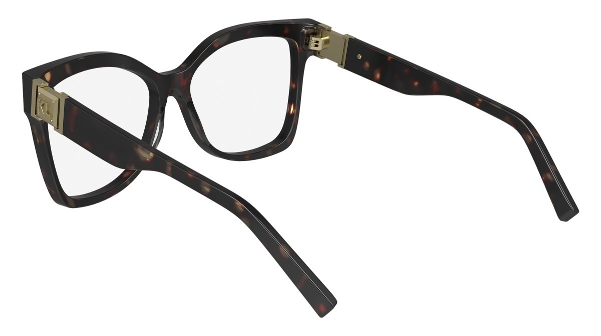 Occhiali da vista Karl Lagerfeld KL6149 (242) colore dark tortoise forma rettangolare 