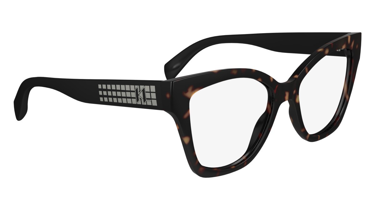 Brillen Karl Lagerfeld KL6150 (242) farbe dark tortoise form schmetterling 