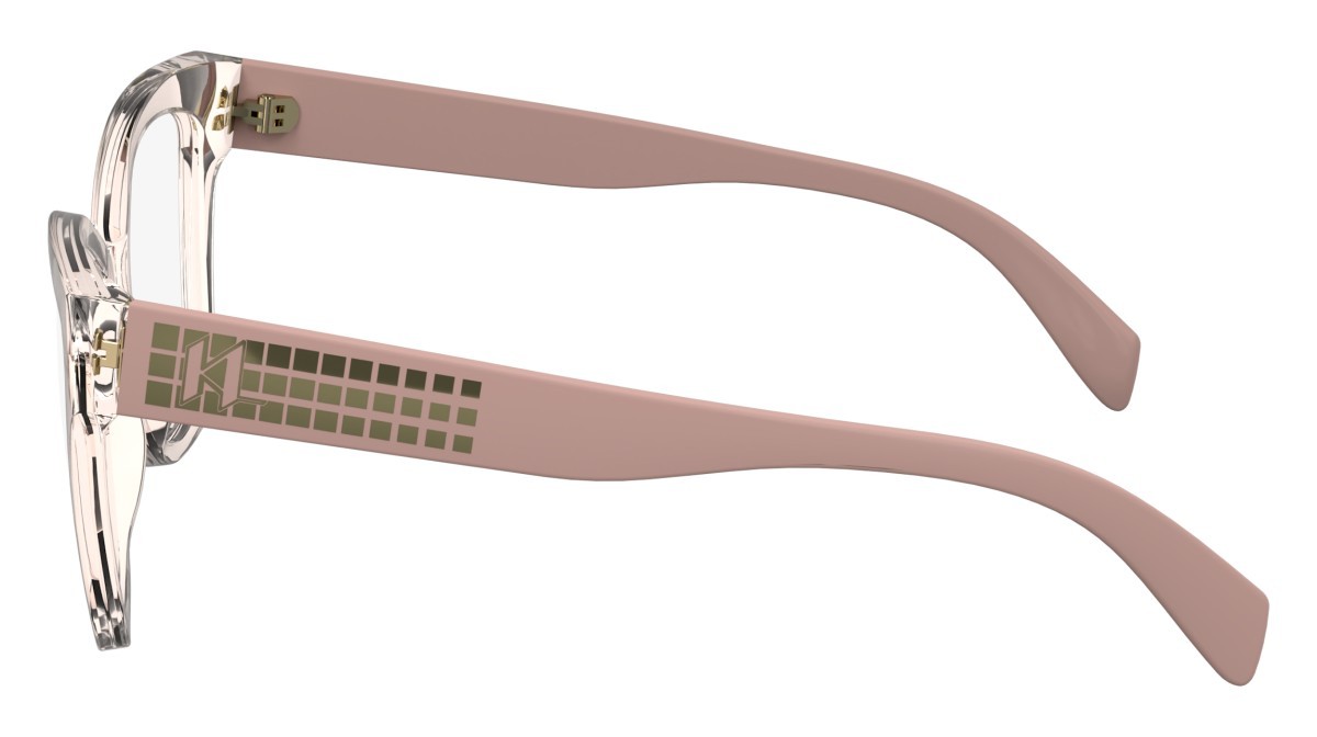 Brillen Karl Lagerfeld KL6150 (652) farbe antique rose form schmetterling 