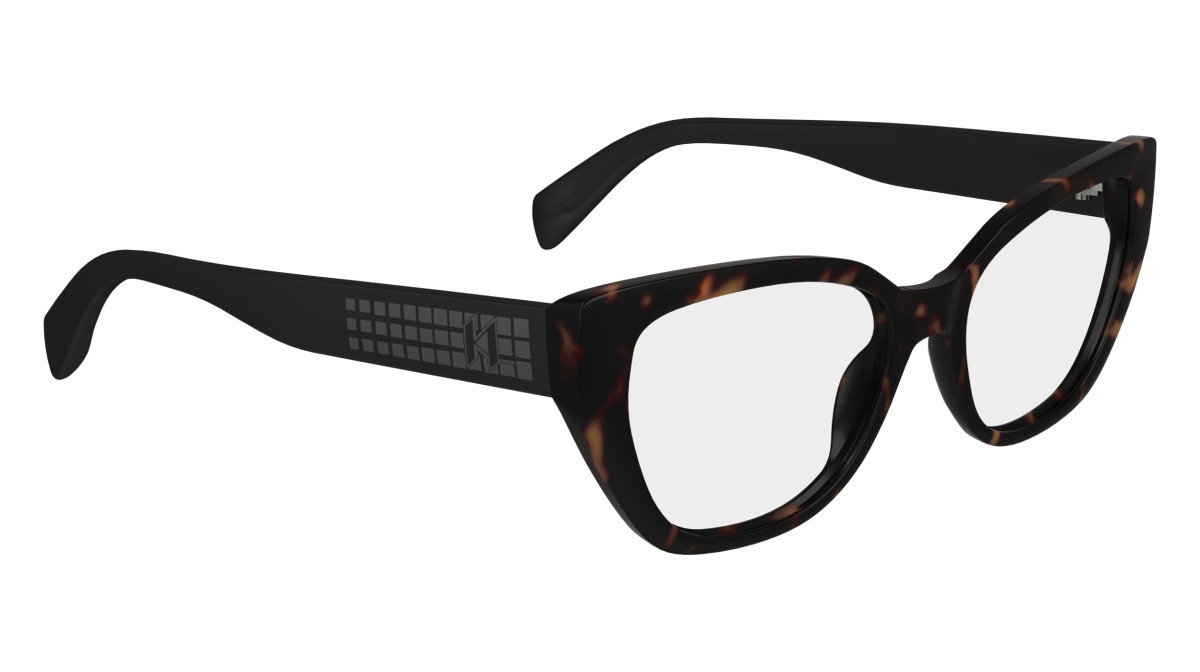 Brillen Karl Lagerfeld KL6151 (242) farbe dark tortoise form pantos 