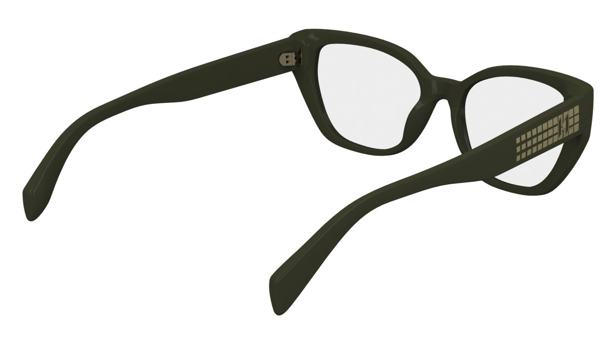 Brillen Karl Lagerfeld KL6151 (275) farbe khaki form pantos 