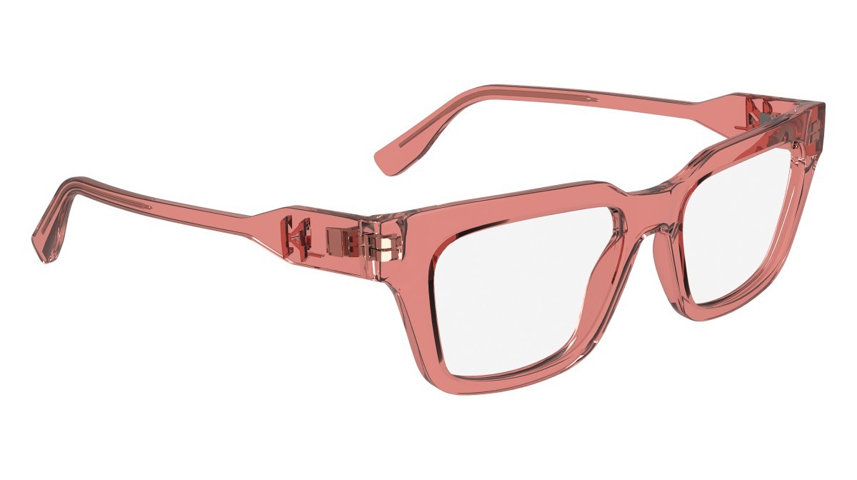 Brillen Karl Lagerfeld KL6152 (610) farbe rose form rechteckig 