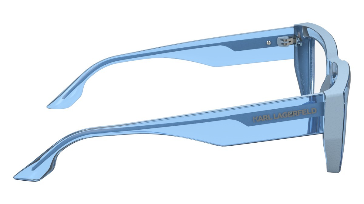 Brillen Karl Lagerfeld KL6153 (450) farbe azure form cat-eye 