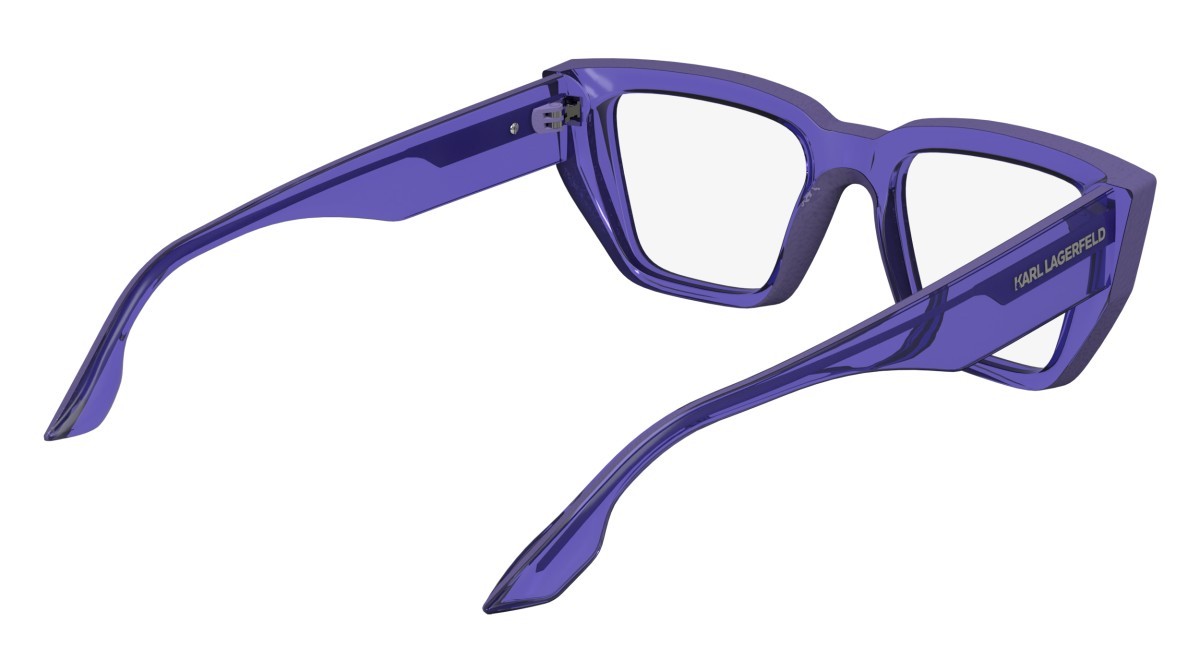Brillen Karl Lagerfeld KL6153 (541) farbe violet form cat-eye 