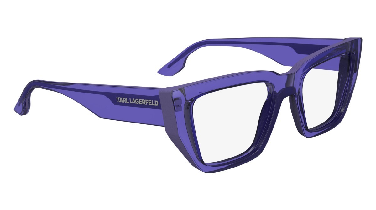 Brillen Karl Lagerfeld KL6153 (541) farbe violet form cat-eye 